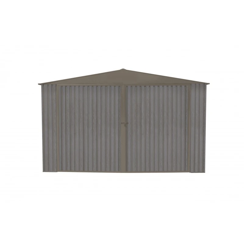 Garage 1 Voiture En Métal 17,47m² Imitation Bois Vieilli 3 Garage 1 Voiture En Métal 17,47m² Imitation Bois Vieilli – Image 3