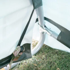 Garage Démontable 18,3m² à Toit Arrondi En Acier Et Polyéthylène Vert – Shelter Logic -Jardin Extérieur Boutique garage demontable 183m a toit arrondi en acier et polyethylene vert shelter logic 2