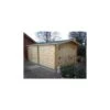 Garage En Bois Massif 21,7m² - Madriers 42mm