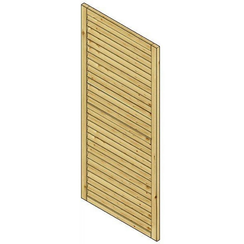 Jalousie Fixe 90cm Pour Pavillons KIOSK En Bois Traité Autoclave - SOLID 2 Jalousie Fixe 90cm Pour Pavillons KIOSK En Bois Traité Autoclave - SOLID – Image 2