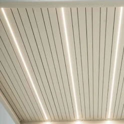 Kit éclairage 2 Lames Blanches LEDS 3m + Télécommande Pour Pergola Ombrea -Jardin Extérieur Boutique kit eclairage 2 lames blanches leds 3m telecommande pour pergola ombrea 5