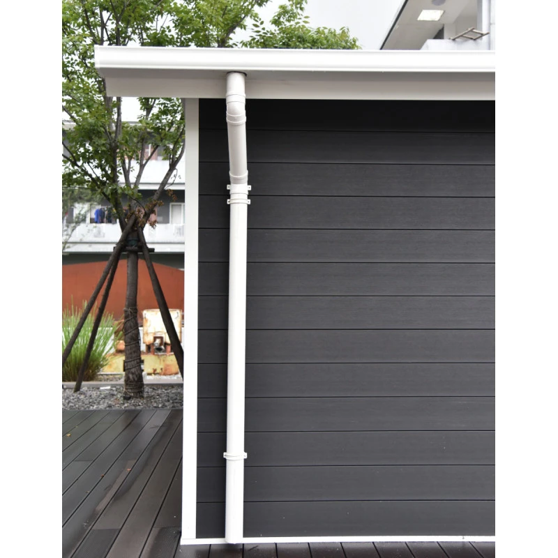 Kit Gouttières Blanc - Pack Prêt à La Pose Pour Abri PREMIUM Woodlife Garden Double Pentes 19,22m² 2 Kit Gouttières Blanc - Pack Prêt à La Pose Pour Abri PREMIUM Woodlife Garden Double Pentes 19,22m² – Image 2