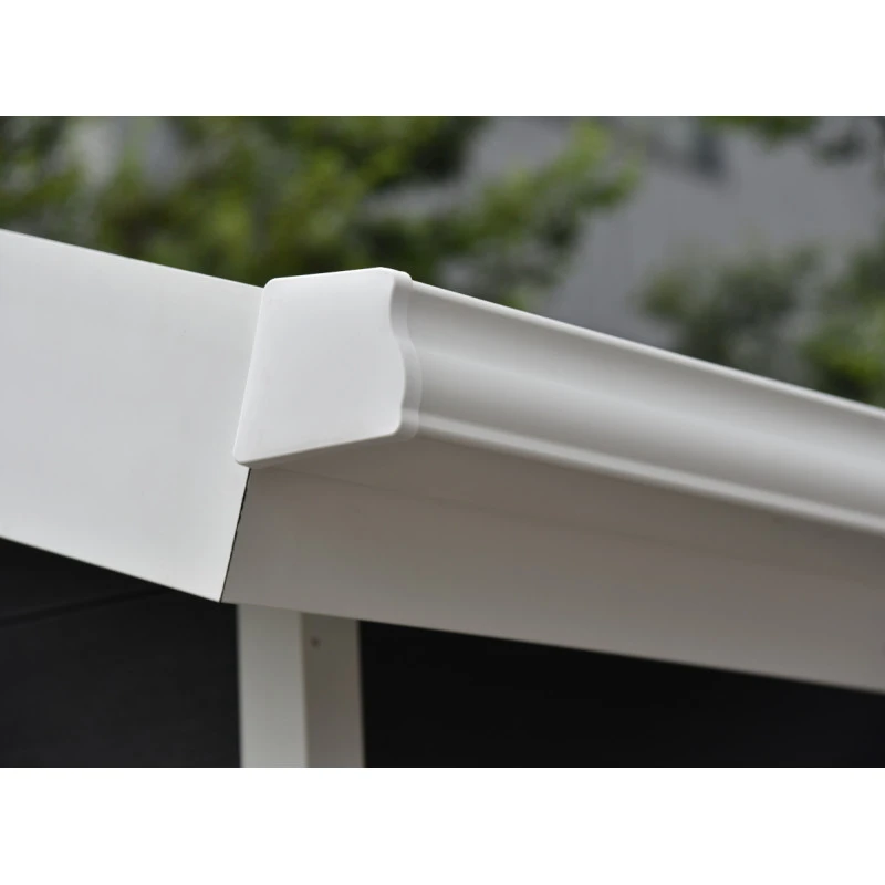 Kit Gouttières Blanc - Pack Prêt à La Pose Pour Abri PREMIUM Woodlife Garden Double Pentes 19,22m² 3 Kit Gouttières Blanc - Pack Prêt à La Pose Pour Abri PREMIUM Woodlife Garden Double Pentes 19,22m² – Image 3