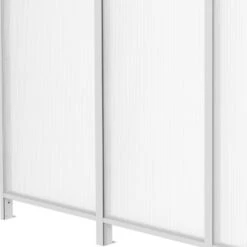 Panneau Latéral En Aluminium Et PC 4mm Pour Toit De Terrasse Blanc 2,5m X-METAL -Jardin Extérieur Boutique panneau lateral en aluminium et pc 4mm pour toit de terrasse blanc 25m x metal 2