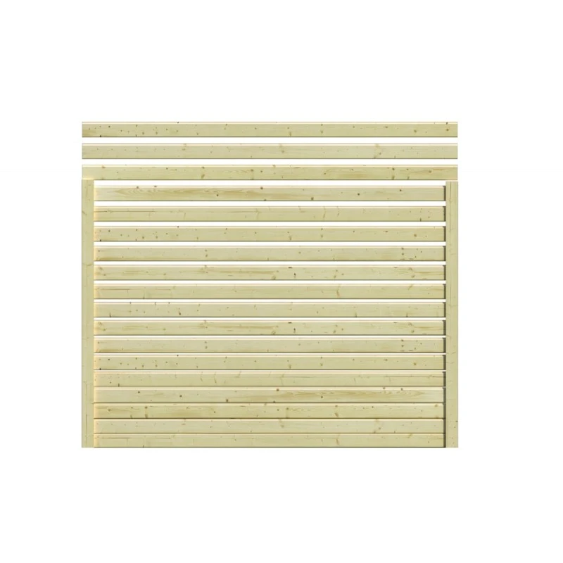 Paroi Latérale En épicéa 180x200cm Pour Carport Classic Karibu 2 Paroi Latérale En épicéa 180x200cm Pour Carport Classic Karibu – Image 2