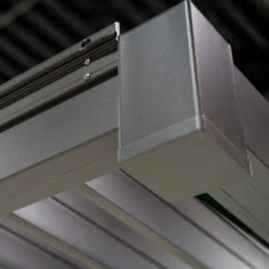 Pergola Bioclimatique Adossée En Alu Anthracite 3x5.3m Ombrea -Jardin Extérieur Boutique pergola bioclimatique adossee en alu anthracite 3x36m ombrea 4