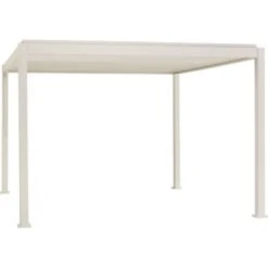 Pergola Bioclimatique Autoportante En Alu Blanc 3x3m Ombrea -Jardin Extérieur Boutique pergola bioclimatique autoportante en alu blanc 3x3m ombrea 3