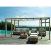 Pergola En Bois Lamellé-collé 500x300cm Granada – Maderland