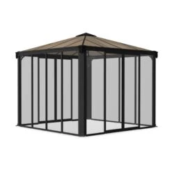 Pergola Fermée En Aluminium Et Polycarbonate Ledro 3600 - Canopia -Jardin Extérieur Boutique pergola fermee en aluminium et polycarbonate ledro 3600 canopia 2