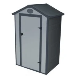 Petit Abri De Jardin En Résine Gris 1,34m² + Kit De Fondation - JOBU 11 Petit Abri De Jardin En Résine Gris 1,34m² + Kit De Fondation - JOBU -Jardin Extérieur Boutique petit abri de jardin en resine gris 139m kit de fondation jobu 5
