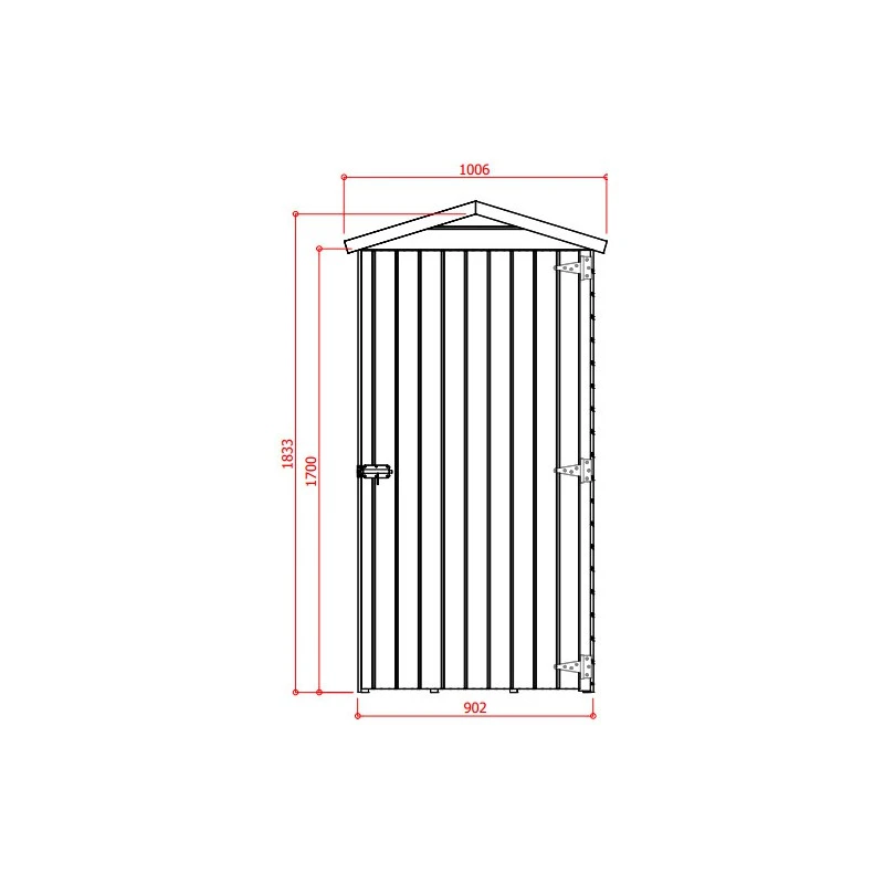 Petit Abri De Jardin Traité Autoclave Avec Plancher SOLID 4 Petit Abri De Jardin Traité Autoclave Avec Plancher SOLID – Image 4