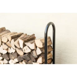 Porte-bûches 120cm En Acier Capacité De Charge De 500kg Avec Couverture - Shelter Logic -Jardin Extérieur Boutique porte buches 120cm en acier capacite de charge de 500kg avec couverture shelter logic 5