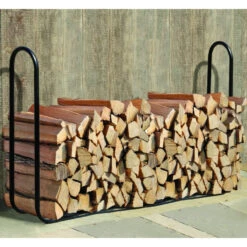 Porte-bûches 240cm En Acier Capacité De Charge De 550kg - Shelter Logic