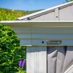 Rideaux Occultants En Polyester Champagne Pour Pergola Messina 10x12 - SOJAG -Jardin Extérieur Boutique rideaux occultants en polyester champagne pour pergola messina 10x12 sojag 1 3