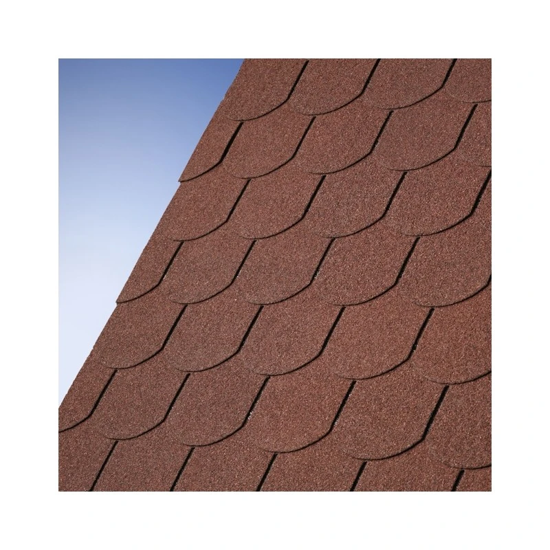 Shingle Rouge Queue De Castor Pour Abri Bois 2 Shingle Rouge Queue De Castor Pour Abri Bois – Image 2