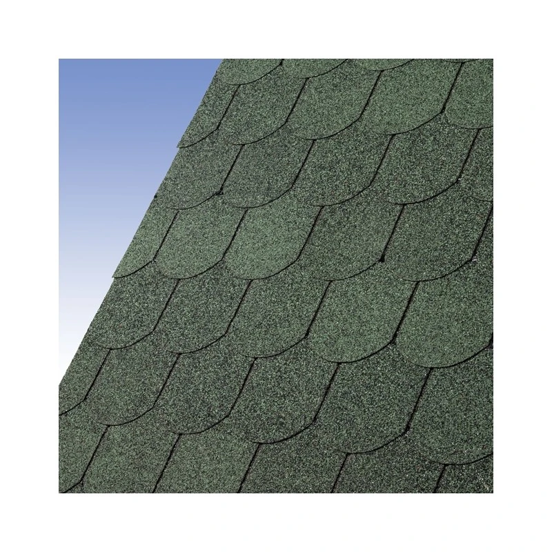 Shingle Vert Queue De Castor Pour Abri Bois 2 Shingle Vert Queue De Castor Pour Abri Bois – Image 2