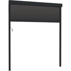 Store Avec Cadre Latéral Anthracite 370cm Pour Pergola Bioclimatique En Aluminium X-METAL -Jardin Extérieur Boutique store avec cadre lateral anthracite 370cm pour pergola bioclimatique en aluminium x metal 2