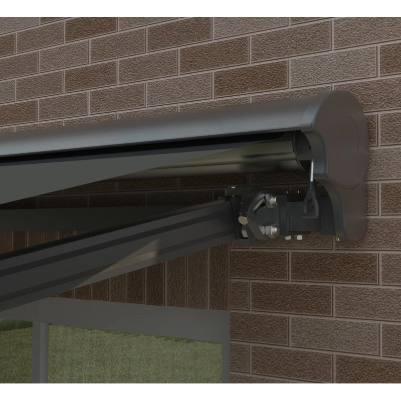 Store Banne Manuel 295x200cm DECO Toile Polyester Grise - X-METAL 6 Store Banne Manuel 295x200cm DECO Toile Polyester Grise - X-METAL – Image 6