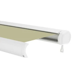 Store Banne Manuel 300x250cm LUXO Toile Polyester Beige - X-METAL 11 Store Banne Manuel 300x250cm LUXO Toile Polyester Beige - X-METAL -Jardin Extérieur Boutique store banne manuel 300x250cm luxo toile polyester beige x metal 5