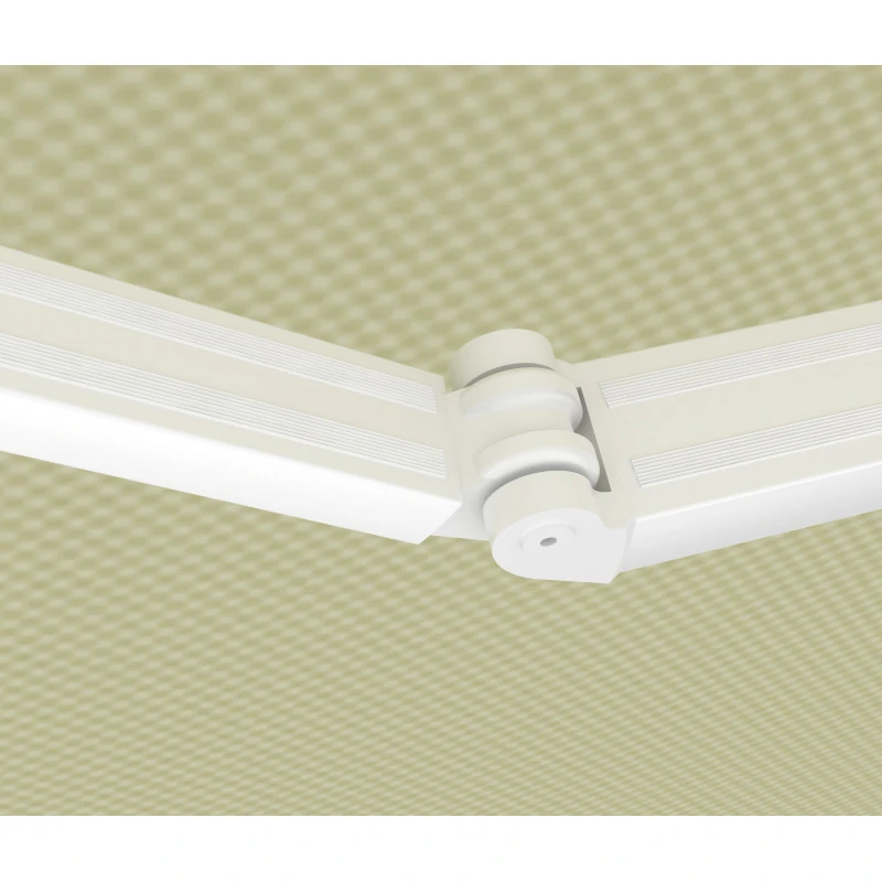 Store Banne Manuel 395x300cm DECO Toile Polyester Beige - X-METAL 5 Store Banne Manuel 395x300cm DECO Toile Polyester Beige - X-METAL – Image 5