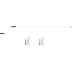 Store Banne Motorisé 350x250cm DECO Toile Polyester Beige - X-METAL -Jardin Extérieur Boutique store banne motorise 350x250cm deco toile polyester beige x metal 3