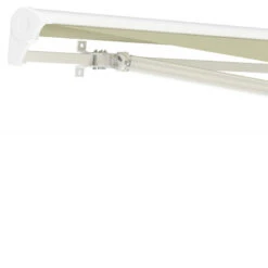 Store Banne Motorisé 395x300cm DECO Toile Polyester Beige - X-METAL -Jardin Extérieur Boutique store banne motorise 395x300cm deco toile polyester beige x metal 4