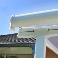 Toit De Terrasse 224x670cm En Aluminium Blanc Et Polycarbonate 6mm SIERRA - Canopia By Palram 11 Toit De Terrasse 224x670cm En Aluminium Blanc Et Polycarbonate 6mm SIERRA - Canopia By Palram -Jardin Extérieur Boutique toit de terrasse 224x670cm en aluminium blanc et polycarbonate 6mm sierra palram 5