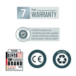 Toit De Terrasse 295x860cm En Aluminium Gris Et Polycarbonate 6mm SIERRA - Canopia By Palram 11 Toit De Terrasse 295x860cm En Aluminium Gris Et Polycarbonate 6mm SIERRA - Canopia By Palram -Jardin Extérieur Boutique toit de terrasse 295x860cm en aluminium gris et polycarbonate 6mm sierra canopia by palram 5