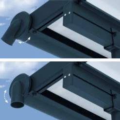 Toit De Terrasse 299x314cm En Aluminium Gris Et Polycarbonate 6mm SIERRA - Canopia By Palram 10 Toit De Terrasse 299x314cm En Aluminium Gris Et Polycarbonate 6mm SIERRA - Canopia By Palram -Jardin Extérieur Boutique toit de terrasse 299x314cm en aluminium gris et polycarbonate 6mm sierra canopia by palram 4