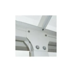 Terrasse Couverte 300x300cm En Aluminium Blanc Et Polycarbonate 8mm PATIO -Jardin Extérieur Boutique toit de terrasse 300x300cm en alu blanc et polycarbonate 8mm patio 5