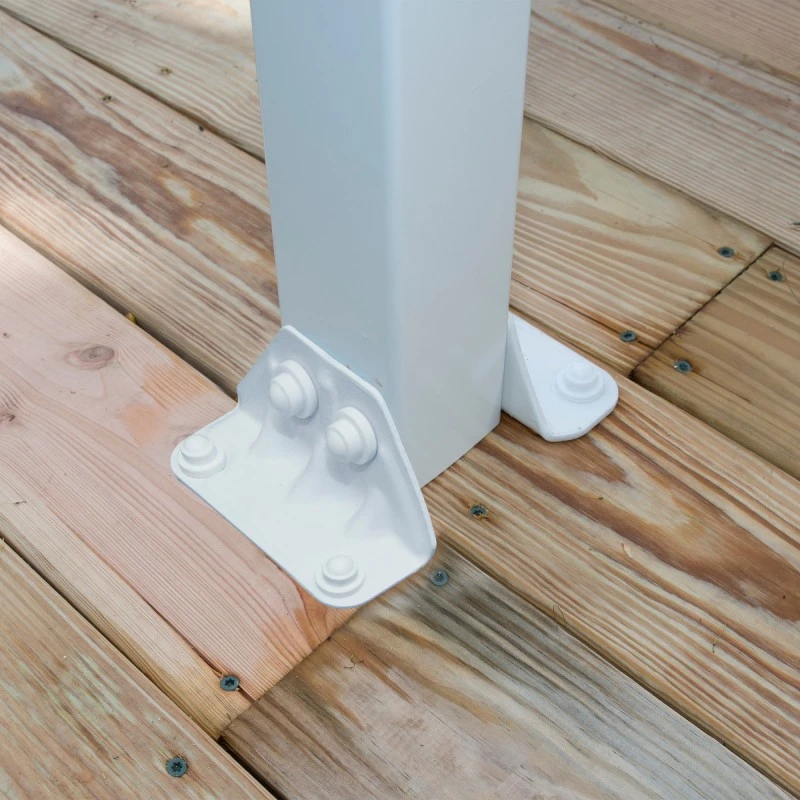 Toit De Terrasse En Alu Blanc 3x3,05m Et PC 16mm Olympia - Palram - Canopia 5 Toit De Terrasse En Alu Blanc 3x3,05m Et PC 16mm Olympia - Palram - Canopia – Image 5