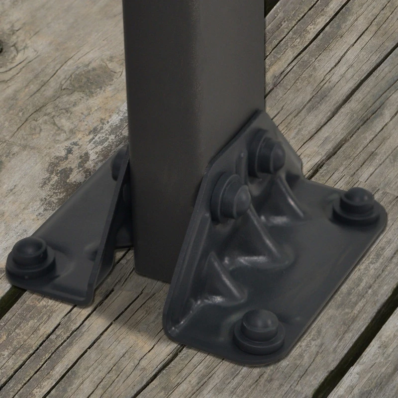 Toit De Terrasse 300x546cm En Aluminium Gris Et Polycarbonate 8mm FERIA - Canopia By Palram 6 Toit De Terrasse 300x546cm En Aluminium Gris Et Polycarbonate 8mm FERIA - Canopia By Palram – Image 6