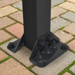 Toit De Terrasse En Aluminium Gris 3x4,25m Et PC 16mm Olympia - Palram - Canopia -Jardin Extérieur Boutique toit de terrasse en aluminium gris 3x425m et pc 16mm olympia palram 3