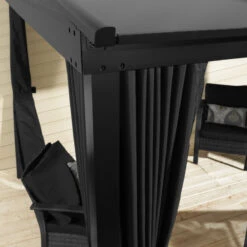 Tonnelle Adossée St. Barth 363x248cm En Aluminium Et Polycarbonate 8mm - SOJAG -Jardin Extérieur Boutique tonnelle adossee st barth 363x248cm en aluminium et polycarbonate 8mm sojag 2