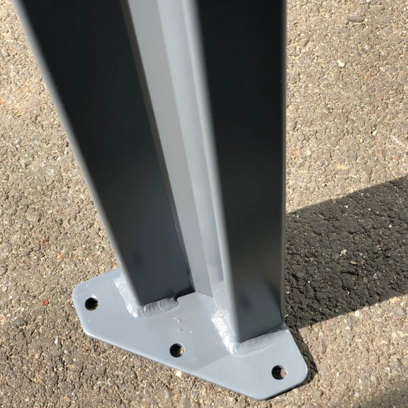 Tonnelle Couv’Terrasse® E Store 3x3m En Aluminium Laqué Gris Et Polycarbonate 8mm - Chalet Et Jardin 3 Tonnelle Couv’Terrasse® E Store 3x3m En Aluminium Laqué Gris Et Polycarbonate 8mm - Chalet Et Jardin – Image 3