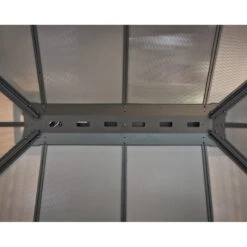 Tonnelle De Jardin En Alu Et Polycarbonate 422x422cm Dallas – Canopia By Palram -Jardin Extérieur Boutique tonnelle de jardin en alu et polycarbonate 14x14 ft dallas canopia 4