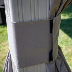 Tonnelle De Jardin Messina 363x483cm En Aluminium Thermolaqué Champagne– SOJAG -Jardin Extérieur Boutique tonnelle de jardin messina 363x483cm en aluminium thermolaque champagne sojag 5