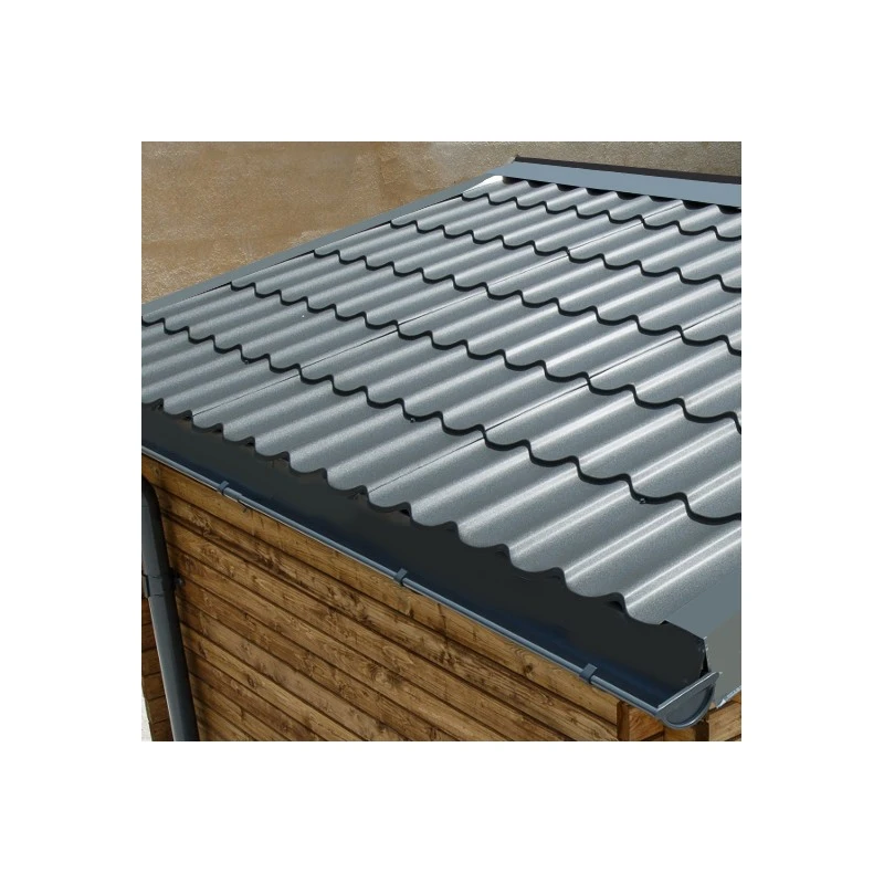 Tuiles Métalliques Anthracites - Pack Prêt à La Pose Pour Abri Gardy Shelter 20m² 1 Tuiles Métalliques Anthracites - Pack Prêt à La Pose Pour Abri Gardy Shelter 20m²