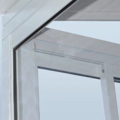 Véranda 300x305cm En Aluminium Blanc Et Polycarbonate 8mm Sanremo - Canopia By Palram -Jardin Extérieur Boutique veranda 300x425cm en aluminium blanc et polycarbonate 8mm sanremo palram canopia 4