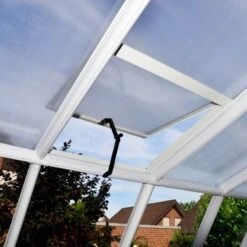 Véranda En PVC Et Polycarbonate Transparent 258x570cm Sun Room - Canopia By Palram -Jardin Extérieur Boutique veranda en pvc et polycarbonate transparent 258x570cm sun room rion 2