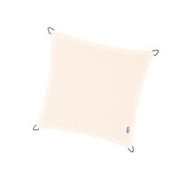 Voile D'ombrage Carrée Dreamsail 400x400cm Blanc Imperméable – NESLING