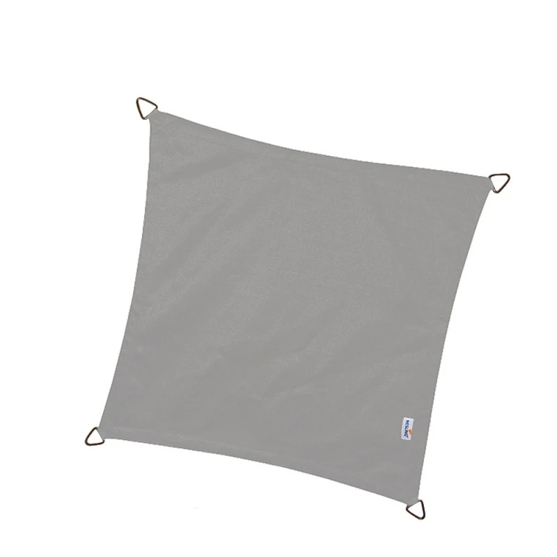 Voile D'ombrage Carrée Dreamsail 400x400cm Gris Imperméable – NESLING 2 Voile D'ombrage Carrée Dreamsail 400x400cm Gris Imperméable – NESLING – Image 2