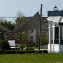 Voile D'ombrage Triangle Coolfit 360x360x360cm Anthracite - NESLING 5 Voile D'ombrage Triangle Coolfit 360x360x360cm Anthracite - NESLING -Jardin Extérieur Boutique voile d ombrage triangle coolfit 360x360x360cm anthracite nesling 2