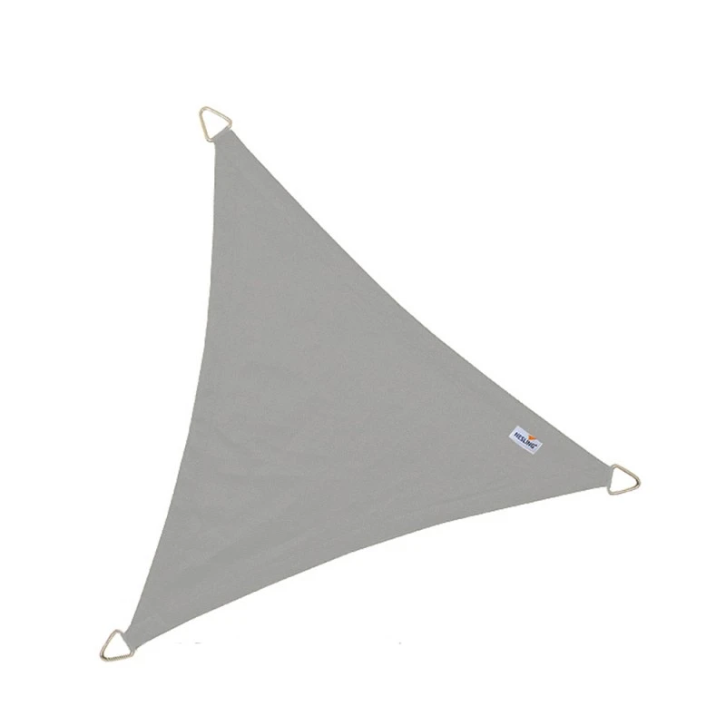 Voile D'ombrage Triangle Dreamsail 400x400x400cm Gris Imperméable - NESLING 2 Voile D'ombrage Triangle Dreamsail 400x400x400cm Gris Imperméable - NESLING – Image 2